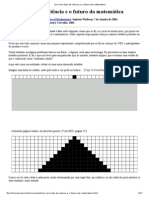 Um Novo Tipo de Ciência e o Futuro Da Matemática