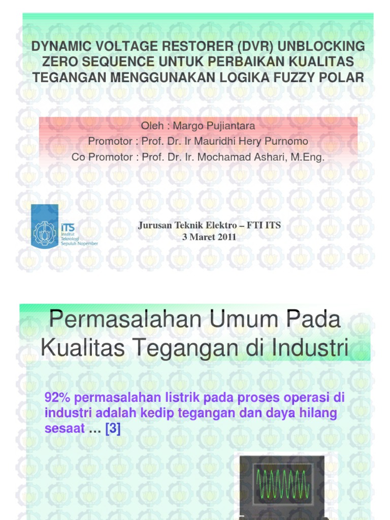 Teknik Fuzzy Polar untuk DVR | PDF