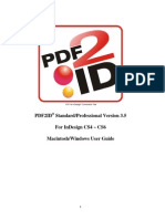 User Guide PDF To INDD