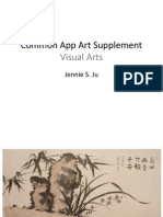 Common App Art Supplement