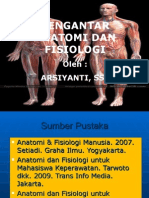 Anatomi Fisiologi Pengantar