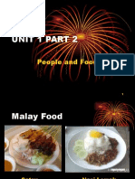Unit 1 Part 2: People and Food