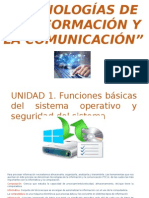 TECNOLOGÍAS DE LA INFORMACIÓN Y LA COMUNICACIÓN