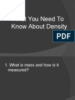 Things To Know About Density