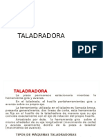 Clas 9 Taladradora - PROCESOS