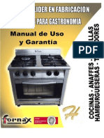 Fornex Manual Cocinas