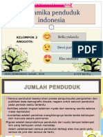 Dinamika Penduduk Indonesia