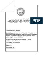 2013 - Uso de Testimonios y de La Historia Oral en Investigaciones de Historia Reciente - Galante (1)