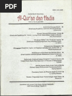 Download Jurnal Studi Ilmu-ilmu Al-Quran dan Hadis Vol 2 No 1 Juli 2001 1 by Donald Qomaidiansyah Tungkagi SN282448730 doc pdf