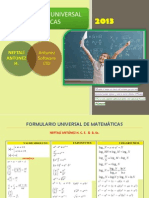 Formulario Universal de Matematicas