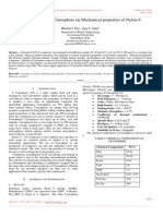 Effect of Untreated Cenosphere On Mechanical Properties of Nylon-6