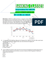 Data Interpretation for SBI PO