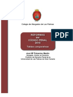 Reformas Del Codigo Penal 2015 Tablas Comparativas