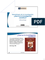 ¿Qué Es La Investigación