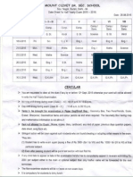 Yash Date Sheet