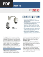 AUTODOME 7000 Series Data Sheet EnUS