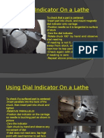 Using Dial Indicator on a Lathe