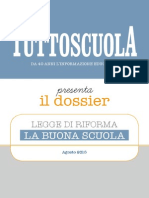 Dossier Legge Di Riforma Buona Scuola