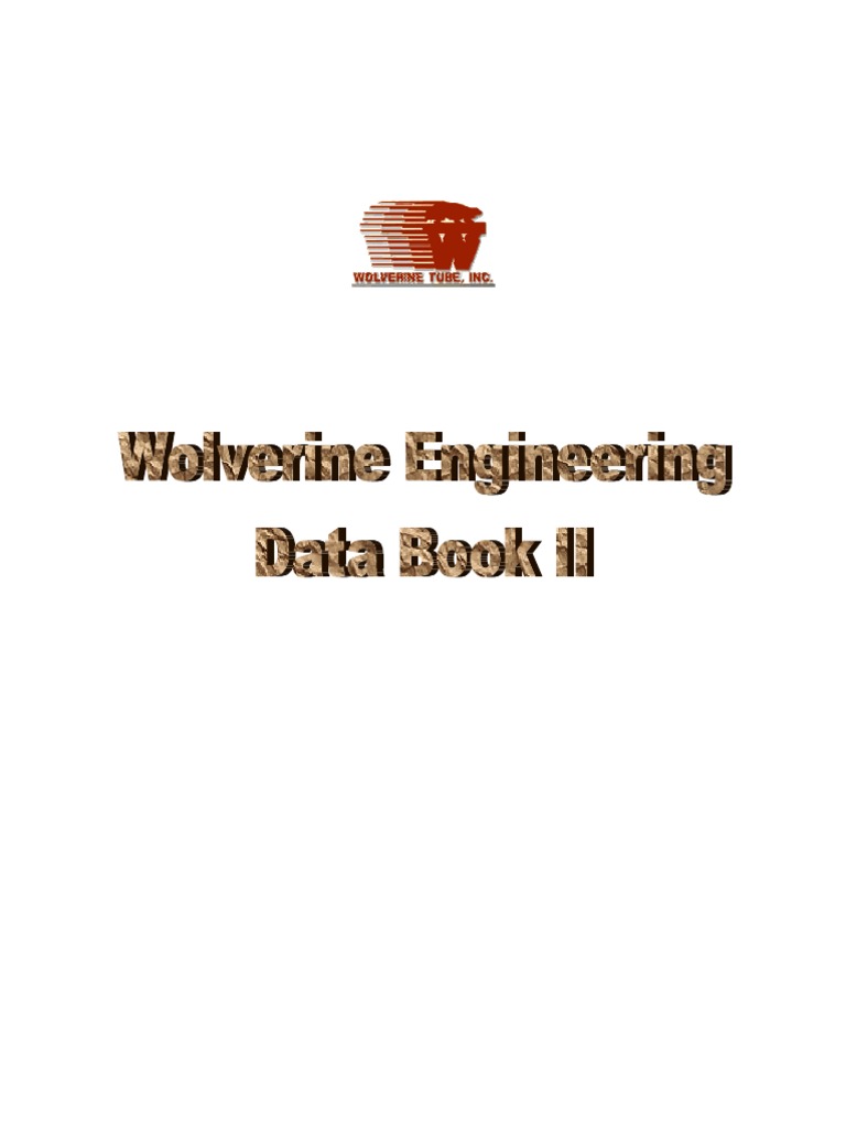 Wolverine Engineering Data Book II | PDF