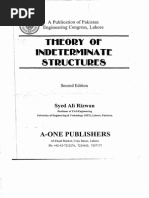 Theory of Indeterminate Structures - Syed Ali Rizwan | PDF