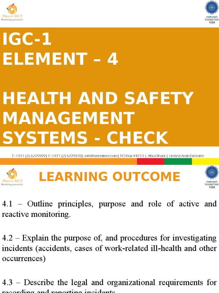 Health & Safety Monitoring Systems Guide | PDF | Traffic Collision ...