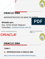 Introduccion Oracle DBA Juniors