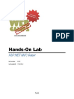 Hands on Lab ASP Net Mvc Razor