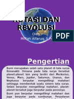 Rotasi Dan Revolusi