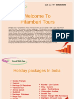 The Best Tour Operators and Travel Agents in India - Pitambari Tours