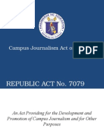 Campus Journalism Act of 1991