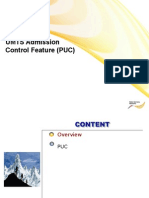 UMTS Admission Control Feature (PUC) 20090616