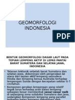 GEOMORFOLOGI TEPIAN LEMPENG AKTIF