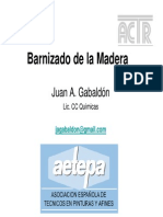 Barnizado de La Madera