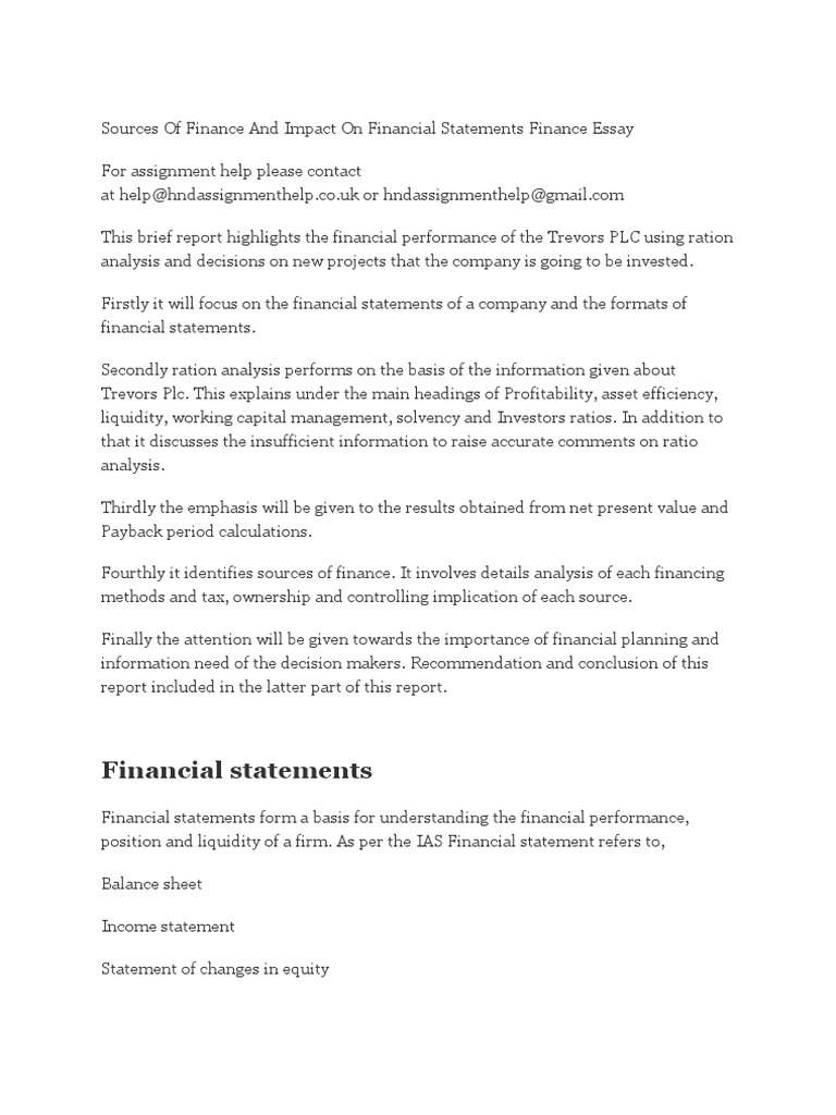 Reflection paper about public finance picture