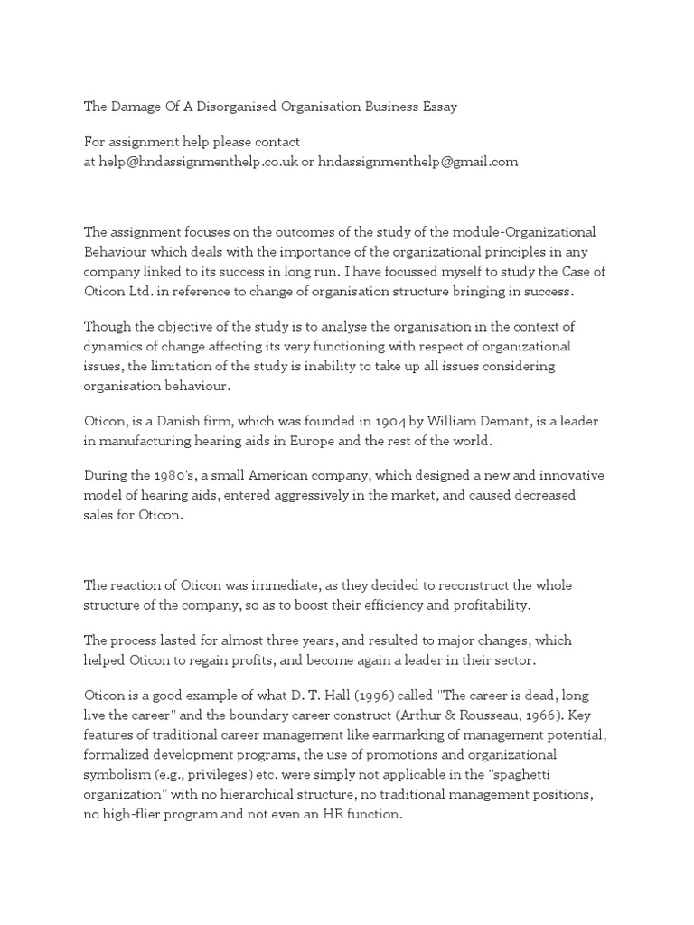 Example of business organization picture