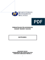 Instrumen Pemantauan Pelaksanaan Dasar 1m1s - JPN Sarawak