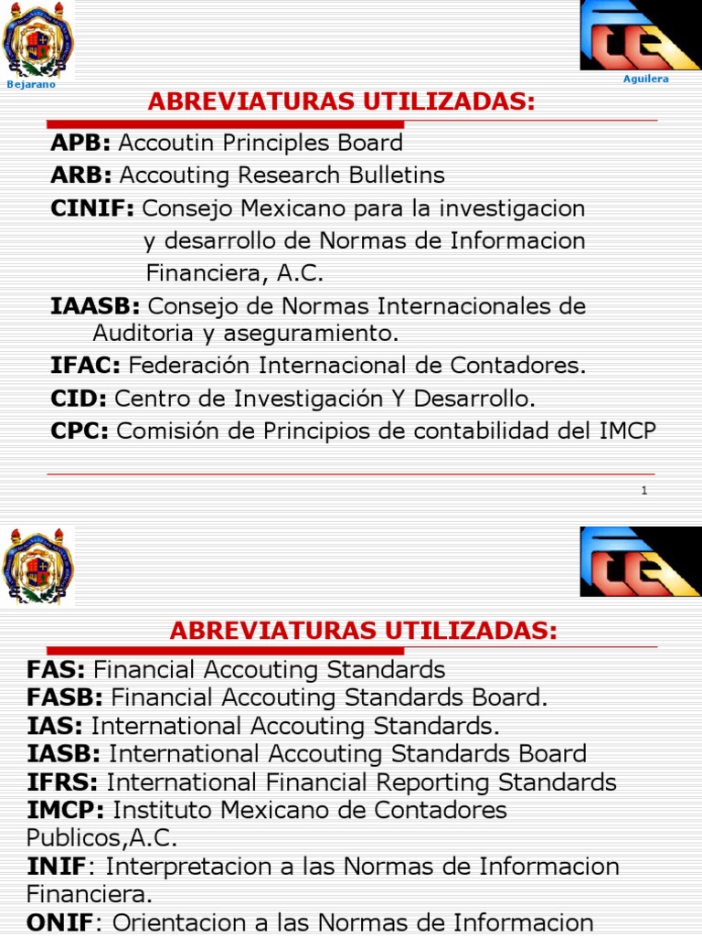 Convergencia NIF-IFRS en México | PDF | normas internacionales de ...