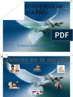 Valores en La Escuela