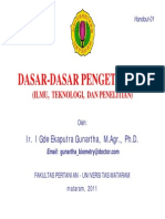 Handout 1 Dasar Pengetahuan