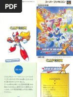 Rockman X  Manual SNES