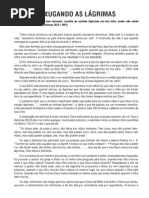 ENXUGANDO AS LÁGRIMAS