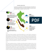 Geografía y Clima Del Perú
