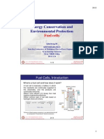 Energy Conservation and Environmental Protection: Fuel Cells