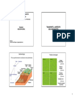 Transporte e Deposito de Sedimentos