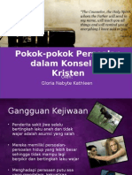 Pokok-Pokok Persoalan Dalam Konseling Kristen