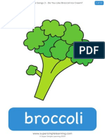 Do You Like Broccoli Ice Cream Flashcards