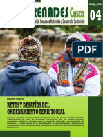 Región Cusco: Retos y desafíos del Ordenamiento Territorial. Revista Renades Nro 4
