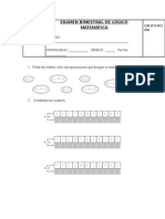 Bimestral de Logico Matematico II