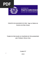Yoga No Palácio Do Governo Do Estado de Mato Grosso Oficial