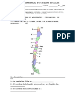Prueba Semestral 1 Mapas Chile